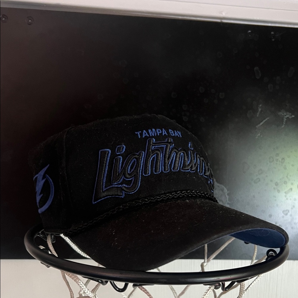 47 Brand Black and Blue Tampa Bay Lightning Hat